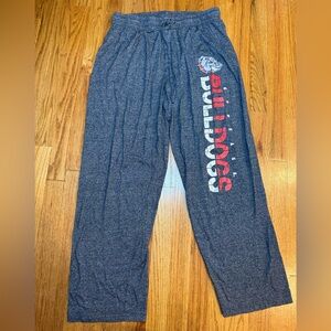 Gonzaga Bulldogs Gray hat and Sweatpants for Men